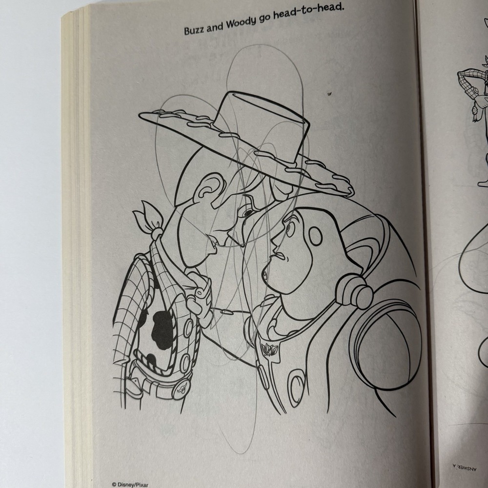Disney‎ Toy Story 288 Coloring Activity And Coloring Pages Toy's Holiday Adven - Picture 7 of 14